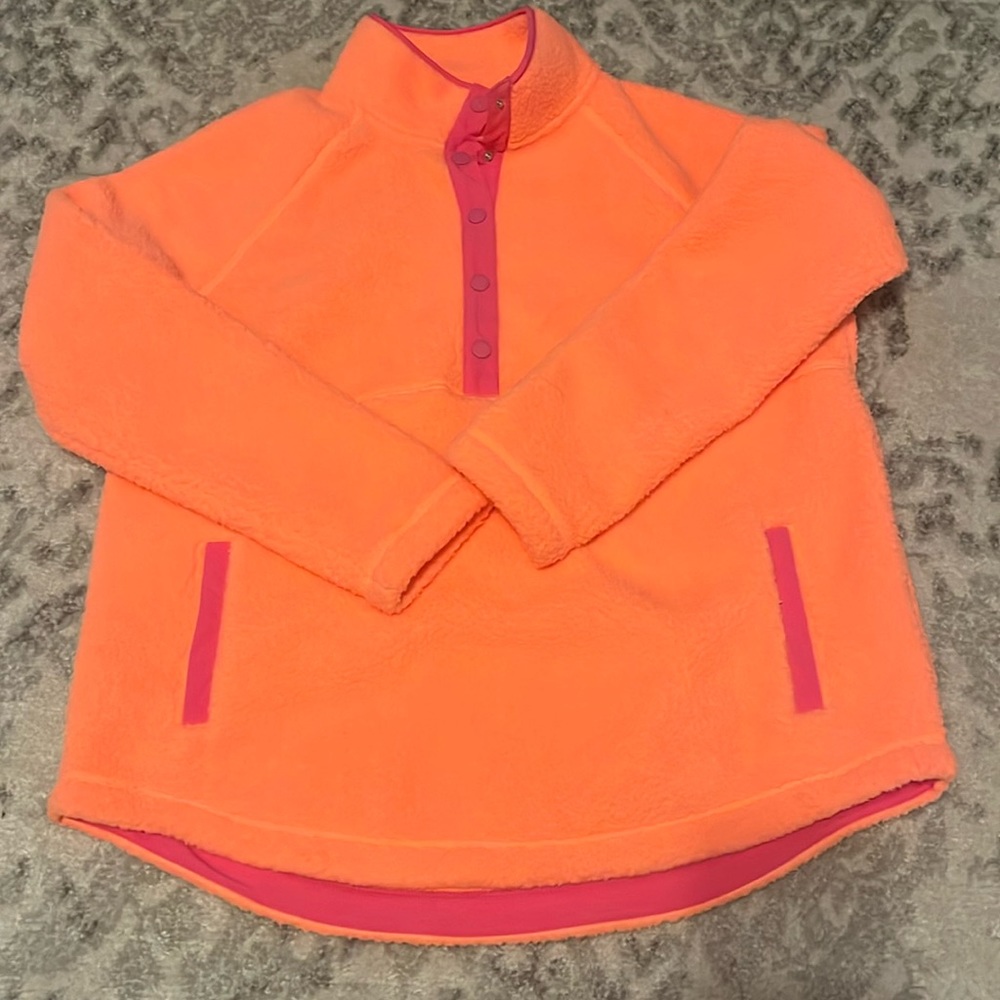 Neon Orange fleece Shep